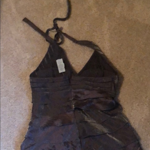 NWT CACHE halter dress size 8 - Picture 4 of 5